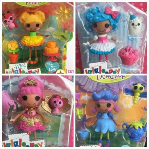 New Mini Lalaloopsys Figures Dolls Collection Fashion Cartoon Figure Girls Play House Toy Dolls Ornament for Kids Birthday Gift