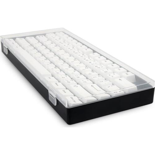 New Keycaps Storage Box For OEM Cherry XDA JDA Profile Keycaps Transparent ABS 2 Layer Case With Cover Durable Key Caps Packages