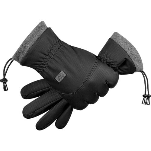 Autumn Winter Riding Gloves Outdoor Ski Sports Waterproof and Windproof Plus Velvet Thickened Warm and Cold Motorcycle Gloves
