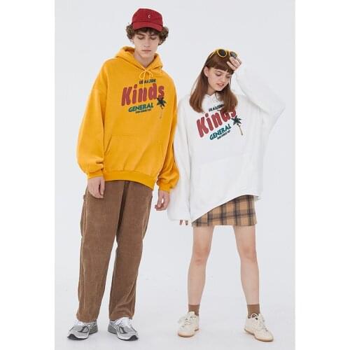 Autumn Winter Plus Velvet Hooded Couple Sweatshirts Outwear Mens Fashion Hip Hop Letter Print Casual Pullover Hoodies Oversized