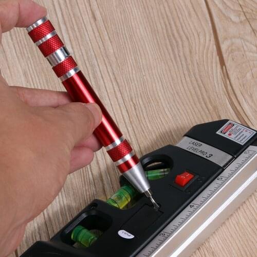 8 in 1 Repair Hand Tools Multifunction Aluminum Precision Mini Screwdriver Pen Handle Phone Repair Hand Tools Kit