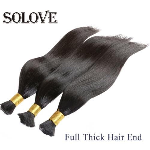 SOLOVE Hair Extension Bundles