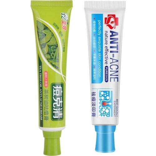 Herbal Anti Acne Nature Cream Oil Control Shrink Pores Nourish Skin Acne Scar Remover Perfectly Exqusite Skin Condition Cream