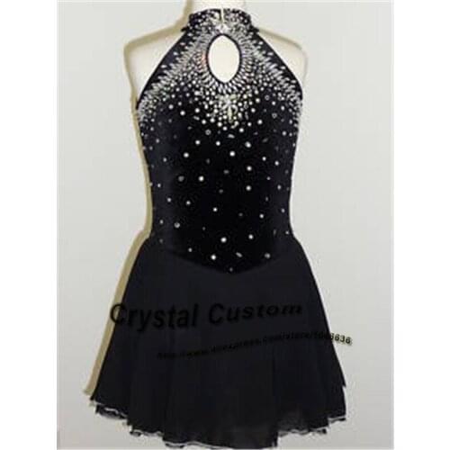 Hot Sales Ice Skating Dresses For Children New Brand Vogue Figure Skating Competition Dress For Women DR3060