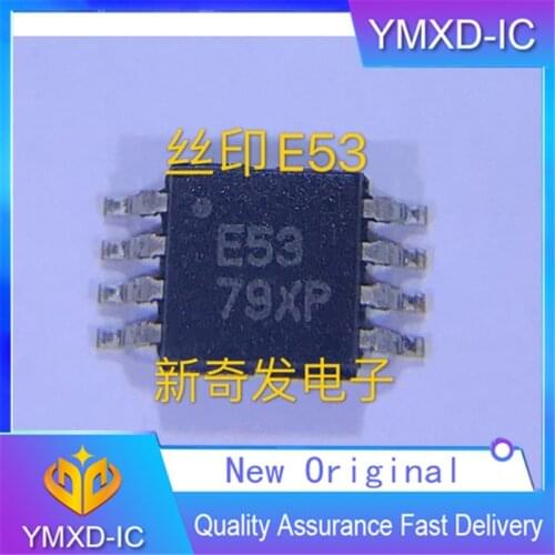 10Pcs/Lot New Original Opa2353ea Opa2353 Silk Screen E53 MSOP-8 Operational Amplifier Chip