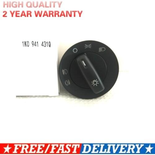 1K0 941 431Q For VW Touran Caddy III Kasten Kombi EOS Golf V 5 Jetta III Passat B6 Headlight switch