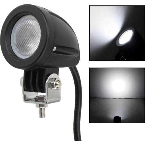 2 Inch LED Work Light 1 Piece Motorcycle Headlight LED Motorcycle Spotlight Flood Light 10W