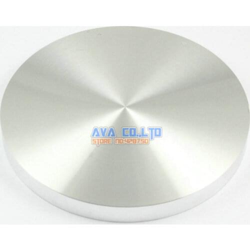 2 Pieces 99*10*M10 Aluminum Disc Glass Table Top Adapter Attaching Circle Decoration