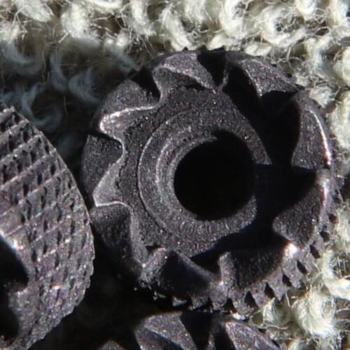 5pcs/Lot 9mm*2.5mm*4mm 5 Claw Flint Steel Wheel Replacement For Retro Automatic Press Kerosene Lighter Repair Part Accessory