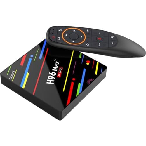 Android 9.0 H96 MAX+ 4GB 64GB TV Box Dual WIFI au