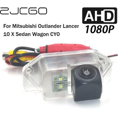 ZJCGO Car Rear View Reverse Backup Parking Reversing Camera for Mitsubishi Outlander Lancer 10 X Sedan Wagon CY0