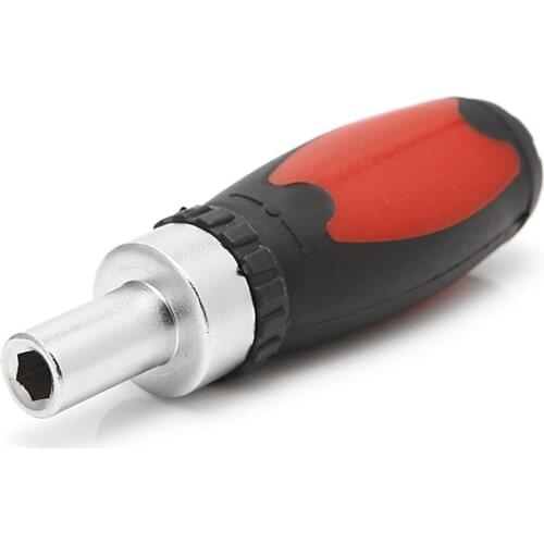 Ratchet Wrench Screwdriver Ratchet Handle Screw Driver Carbon Steel 6.35mm