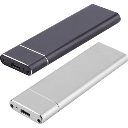 M.2 NGFF SSD 6Gbps to USB 3.1 Type-C Converter Adapter Enclosure Case Solid State Hard Disk External Enclosure for m2 SATA SSD