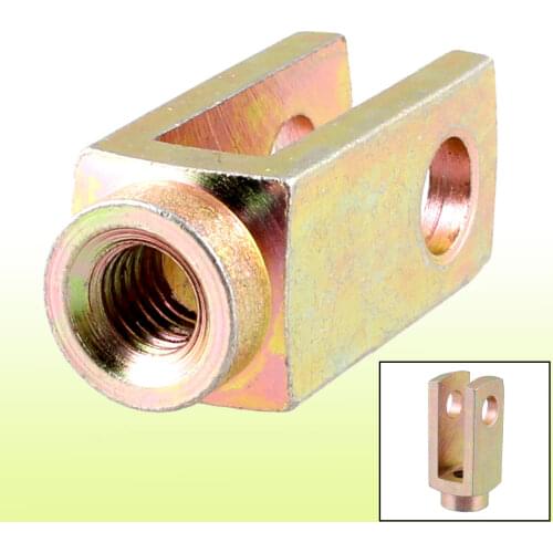 UXCELL M8 Female Thread U Fork Metal Lift Strut Prop Gas Spring Rod End