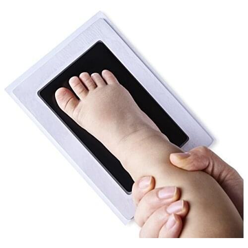 Newroborn Baby Care Non-Toxic Baby Handprint Footprint Imprint Kit Baby Souvenirs Casting Clay Print Toddler Ink Pad Toys Gifts