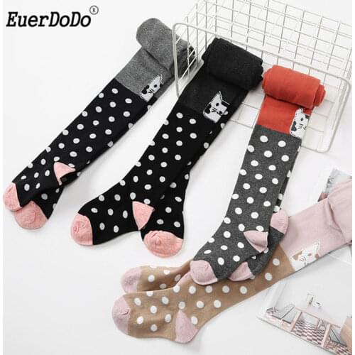 2019 Autumn Winter Tights For Girls Cartoon Girl Stockings Cotton Children Pantyhose Infant Panty Baby Pantyhose Clothing