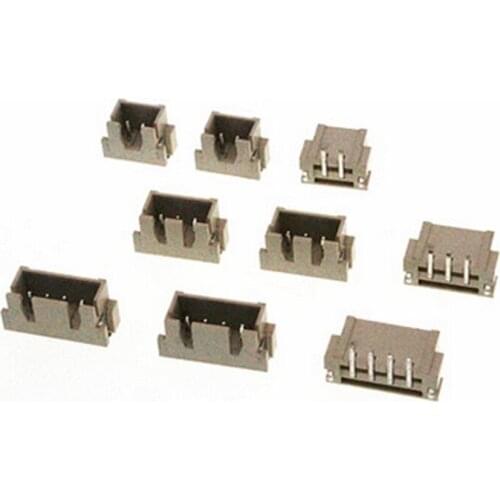10pcs XH2.54 2p-8p 2.54 pitch Vertical connector smt Pinseat Plug
