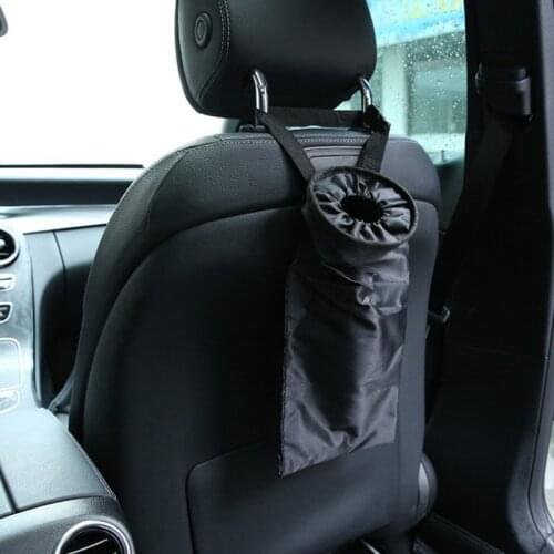 2PCS Car Trash Bags Car Trash Bags Hanging Detachable Garbage Bag for Back Seat Outdoor Traveling Home Use