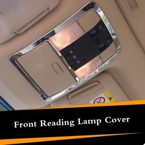 2010 to 2017 For Toyota Land Cruiser Prado 150 ABS Chrome Car Reading Lamp Light Cover Trim Interior Accessories 1pcs