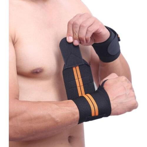 1 Piece Adjustable Wrist Band Hand Protection Wraps Powerlifting Bodybuilding Bandage Breathable Wrist Support High Quality