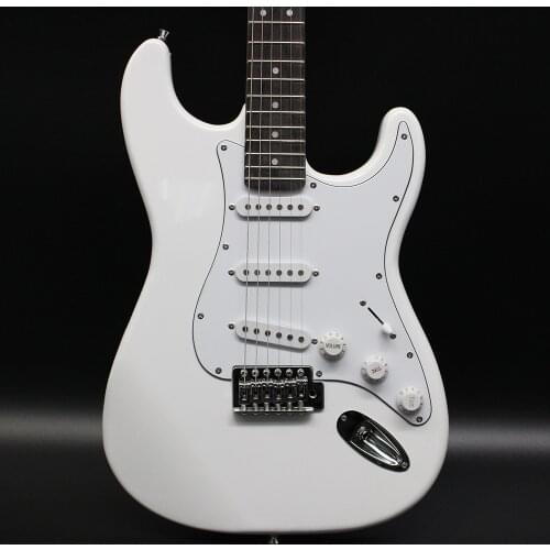 New arrival High Quality Guitarra 38 inch White Custom Electric Guitar