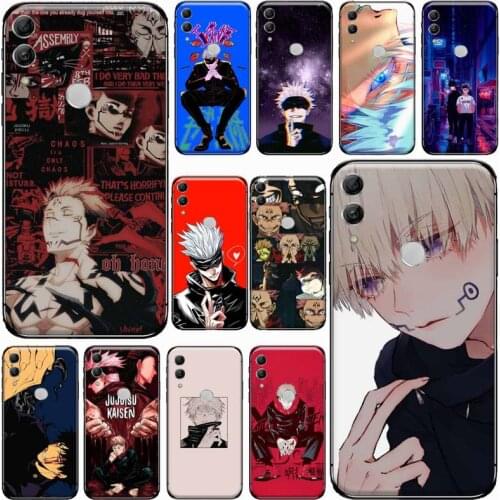 Jujutsu kaisen comic horror anime Phone Case For Huawei Honor 7C 7A 8X 8A 9 10 10i Lite 20 NOVA 3i 3e