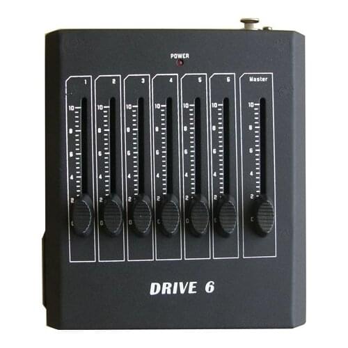 DMX controller,6 channel DMX controller