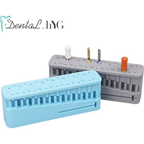 3Pcs Dental Endo Measuring Autoclavable Endodontic Block Files Dentist Instrument Root Canal Measurement Refer to the Ruler Oral
