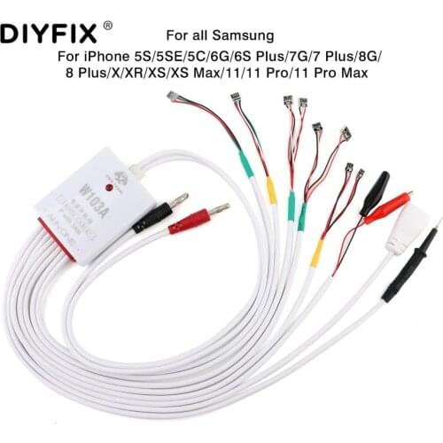 W103A Boot Line Test Cable For iPhone 11 Pro Max 5S -8Plus X XS Max All Samsung Series DC Power Supply Curent Testing Dedicated