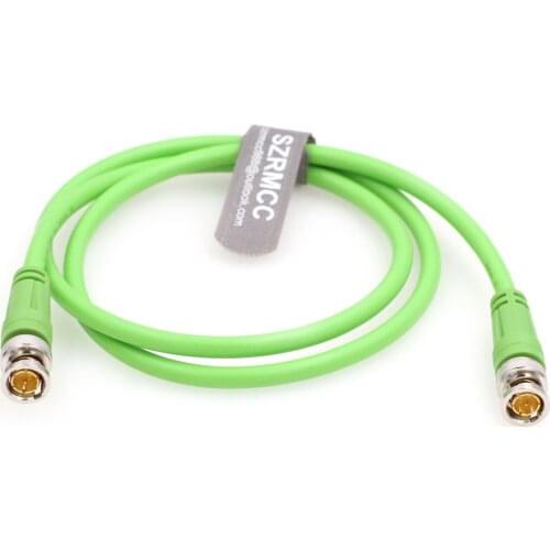 HD SDI 12G 75ohm Male to Male 4K Video Coaxial BNC Cable for Cameras Monitors