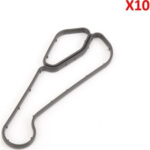 For BMW E60 E61 E70 E71 E82 E90 Engine Oil Filter Housing Gasket Cooler Seal Set 11427525335 11428637820