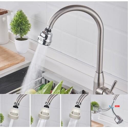 Kitchen Faucet Kitchen Moveable Flexible Tap Head Shower Diffuser Rotatable Nozzle Adjustable Booster Faucet Kitchen Accessories