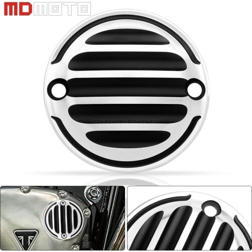 Motorbike Engine Cluch Badge Acg Inspection Cover For Triumph Bonneville T100 T120 Bobber Thruxton Scrambler 2016-2019