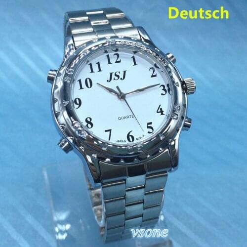 Deutsch Sprech Watch for Blind People or Visually Impaired People German Talking