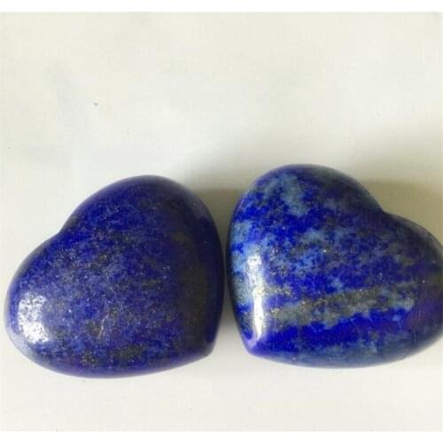 New fashion 100% natural lapis lazuli, lapis lazuli heart, crystal stone heart home decoration