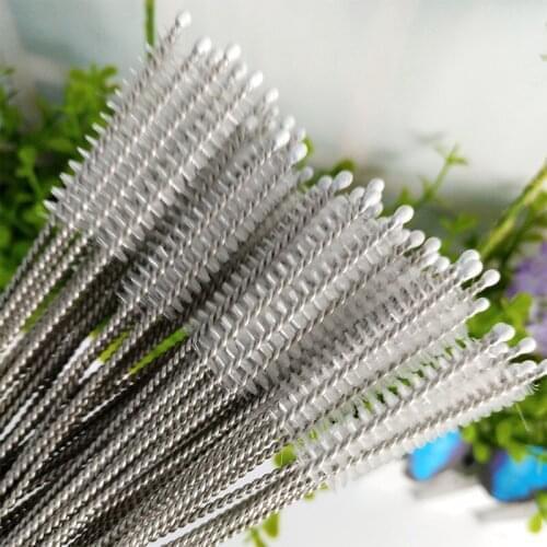 Wholesale 2000 piece/lot 170 mm straw brush Straw Cleaning Brushes Round Pipe Cleaning Wire Brush Tools