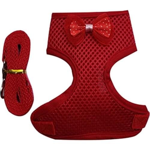 Chicken Harness with Leash Adjustable Chicken Leash for Hens Duck Puppy Breathable Comfortable Pet Harness 2 Sizes H3CF