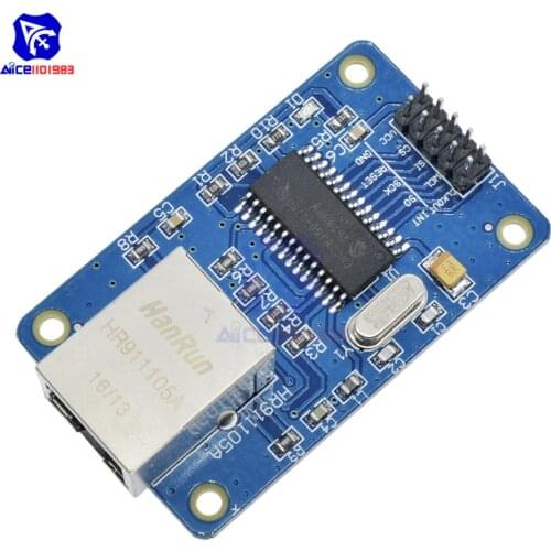 Diymore ENC28J60 LAN Internet Shield Network Module 25MHZ Crystal AVR 51 LPC STM32 for Arduino Nano v3.0
