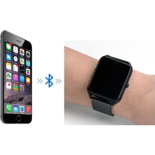 Bluetooth Smart Watch Phone Z60 Stainless Steel Support SIM TF Card Camera Fitness Tracker VS GT08 DZ09 A1 V8 Smartwatch For IOS