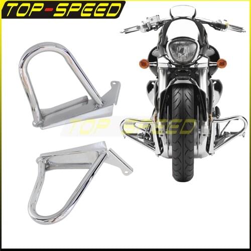 Motorcycle Highway Sportier Engine Guard Crash Bar Front Bumper Falling Protect for Suzuki Boulevard M109R VZR1800 2006-2014