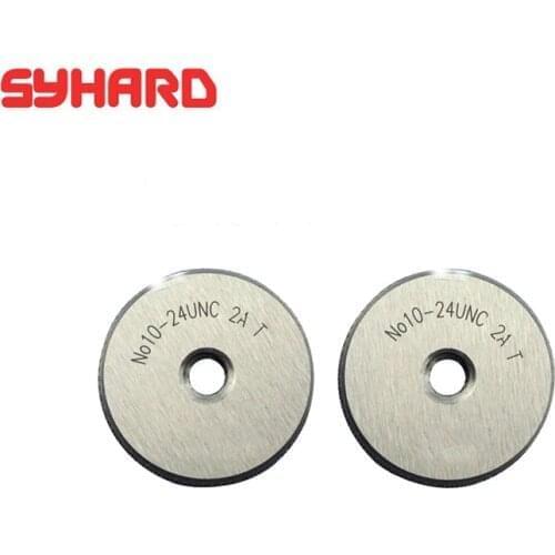 UN UNC UNF UNEF UNS Thread Ring Gauge Measuring Tools Go No-Go Gauge UNC1 3/4 -5 UNF11/16-16 UN15/16 12 7/8-8