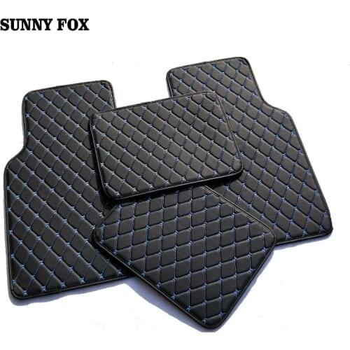 Universal car floor mats for Mercedes Benz W176 A class 160 180 200 220 250 260 A45 AMG 5D car-styling rugs liners (2012-now)