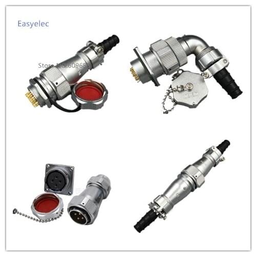 Waterproof Aviation Plug Socket Mic Connector WY28 2/3/4/7/10/12/16/17/20/24/26 Pin