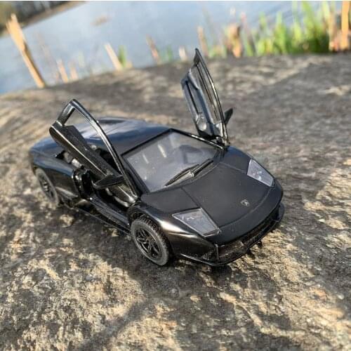 WELLY 1:24 Lamborghini LP700-4 car alloy car model simulation car decoration collection gift toy Die casting model Kids Gifts