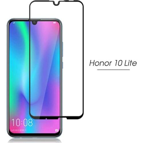 Tempered Glass Honor 10 lite Screen Protector case on for huawei honor 10 light life honer 10lite protective glass film