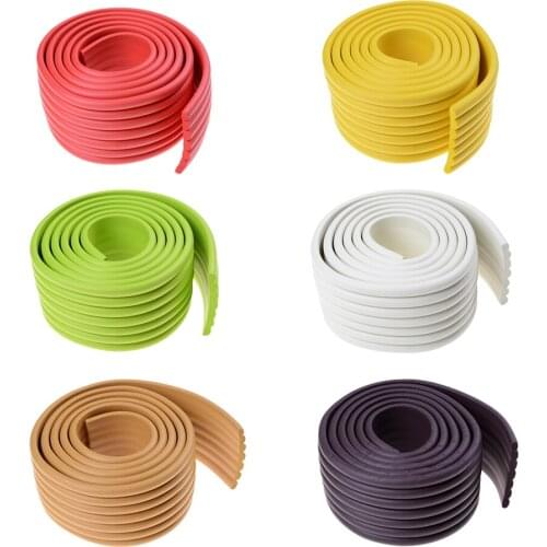 Children Protection Table Guard Strip Baby Safety Products Glass Edge Furniture Horror Crash Bar Corner Foam Bumper Collision 2M