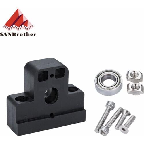 1pcs Plastic T8 screw nut holder / Fixer for 2020 2040 aluminium profile Creality 3D CR-10 ender-3 3D Printers Parts