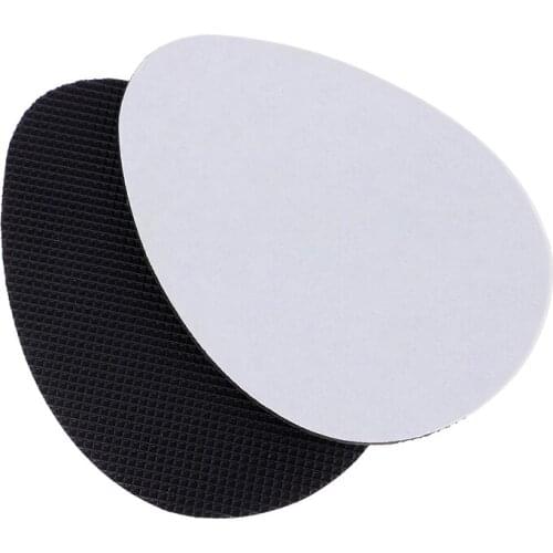 2pcs/set Glue On Shoe Sole Heel Tips Anti Slip Rubber Shoe Protectors Repair