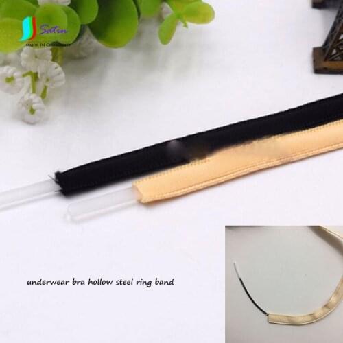 Garment Accessories Decorative Bone Fish Bra Underwire Wedding Dresses Underwear Support 1 Cm Nylon Skin Black S372P