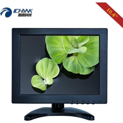 B104JN-ABHUV/10.4" 11" inch 1024x768 4:3 VGA HDMI Portable LCD Screen PC Monitor Display USB Port U-disk Pluggable Video Player